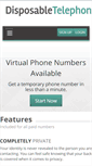 Mobile Screenshot of disposable-telephone.com